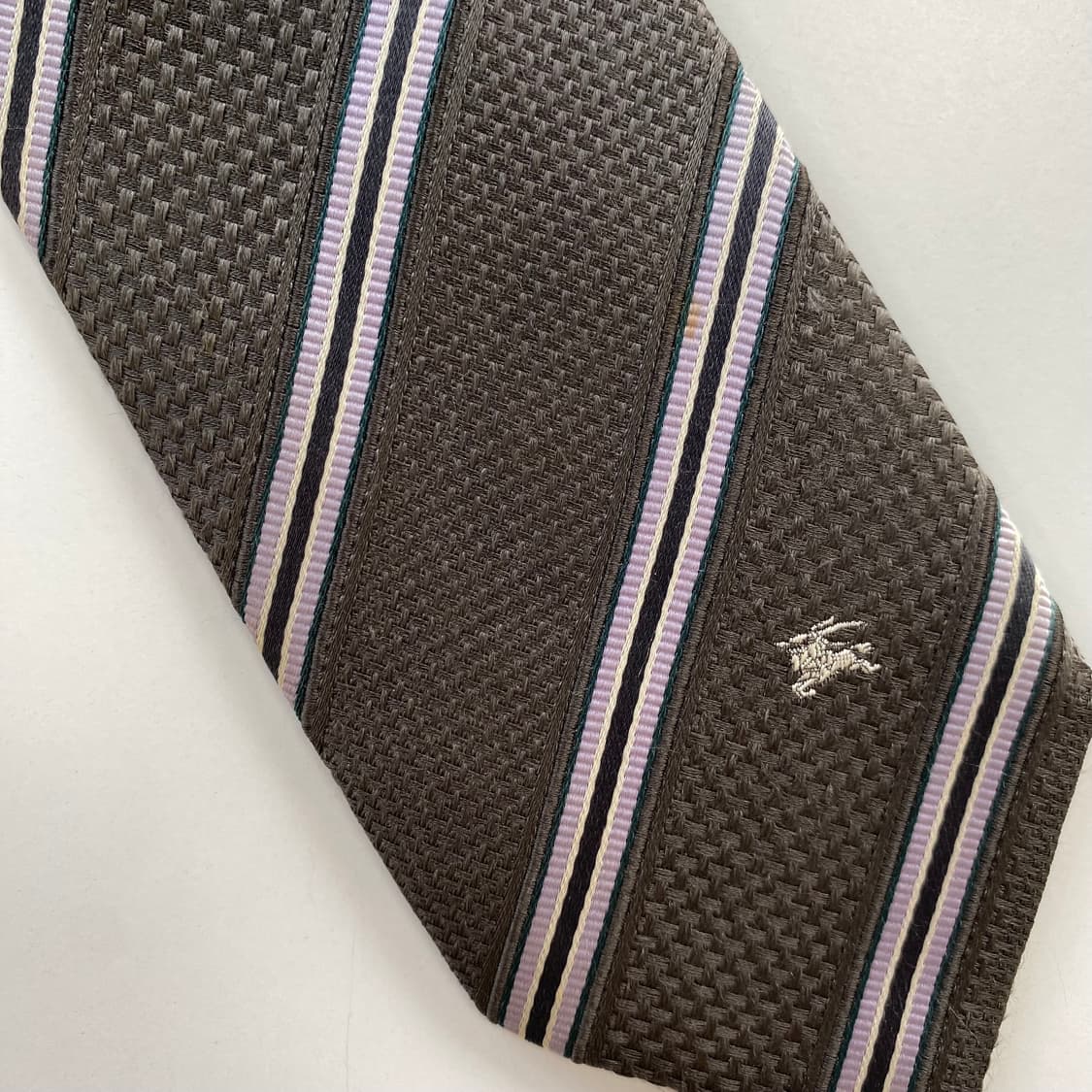 버버리 블랙라벨 명품 정품 넥타이 (Burberry) 7.7cm 상품이미지9