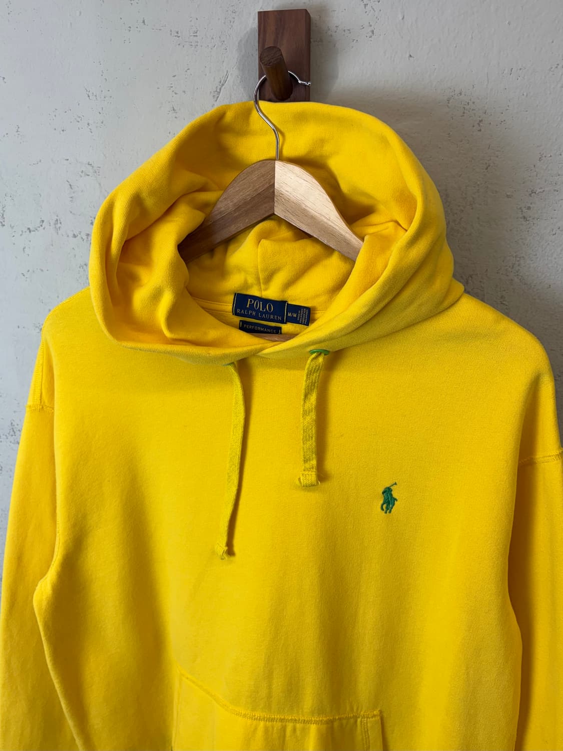 폴로랄프로렌 신형 옐로우 포니로고 후드티 상품이미지6