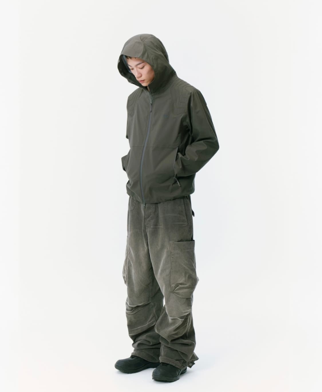산산기어 ALEA SHELL JACKET [CHARCOAL] 상품이미지8