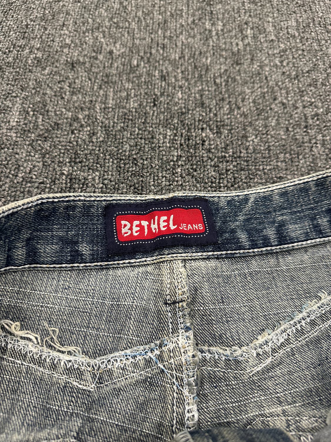 32) BETHEL JEANS 올드스쿨 50 cent 힙합팬츠 상품이미지3