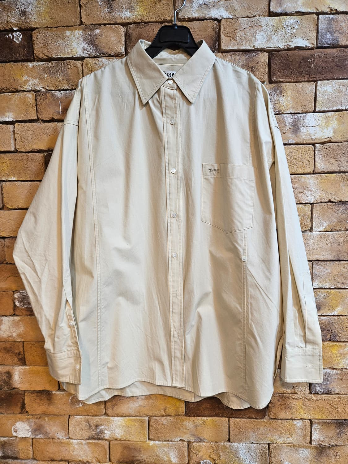 그로브 베이지 셔츠 상품이미지1