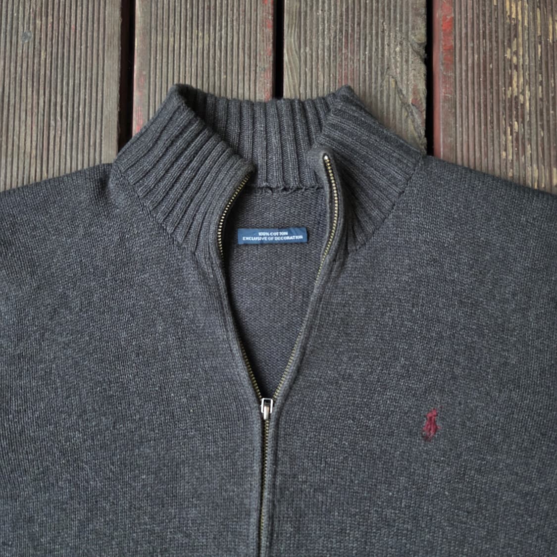 폴로 니트 집업  상품이미지2