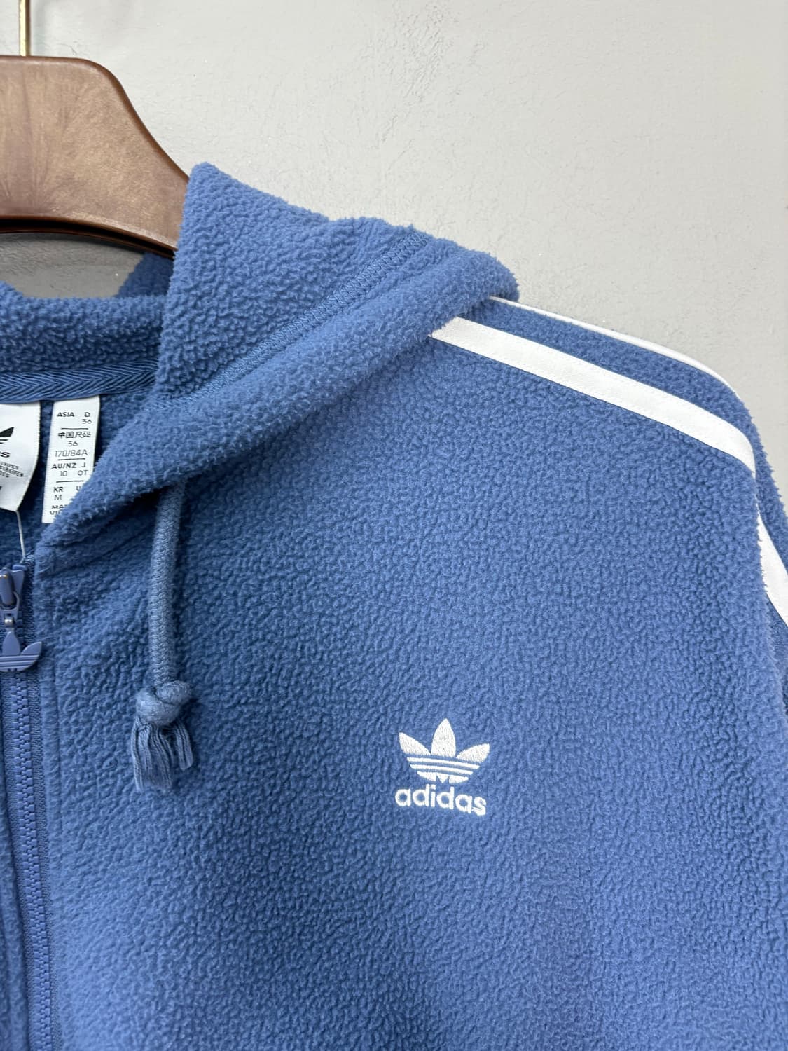 아디다스 플리스 크롭 풀집업 A3158 상품이미지3