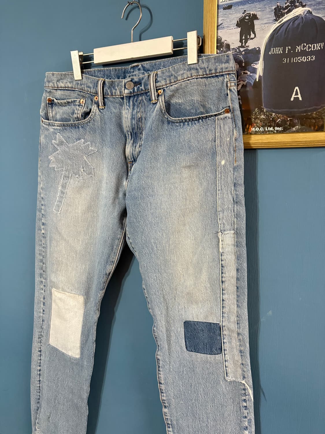 00‘s vtg Levis 502 Custom denim pant. 상품이미지2