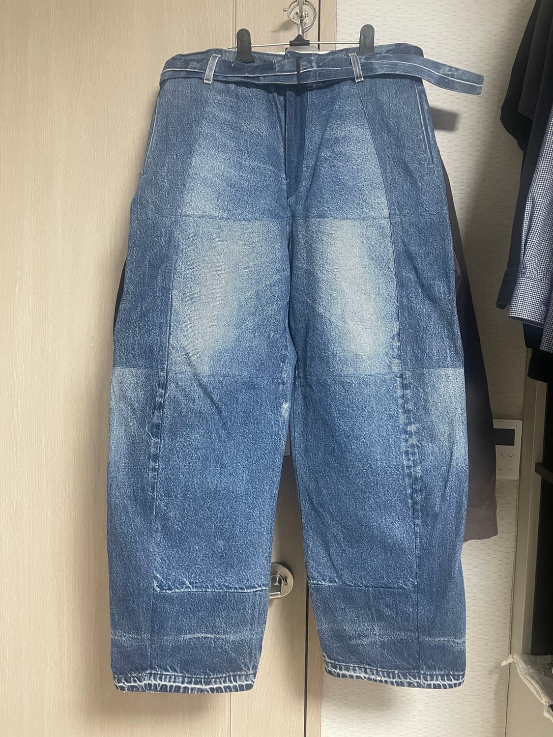 (허리단면45cm)누마레 리바이스 리워크 데님 팬츠 상품이미지3