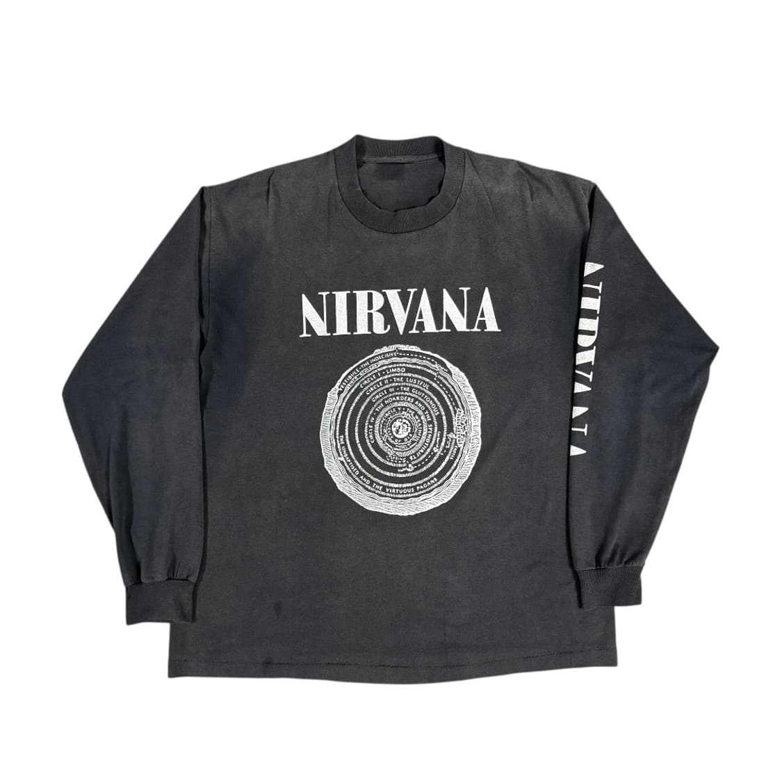빈티지 90s Nirvana Sup Pop 너바나 롱슬리브 티셔츠 상품이미지1