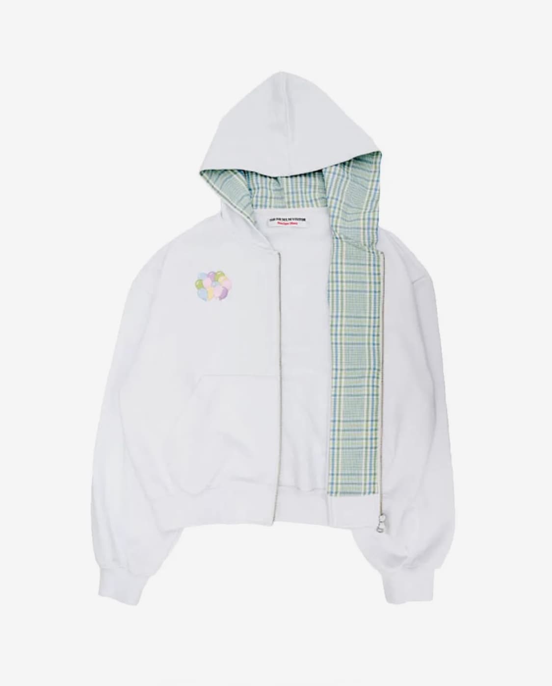 더뮤지엄비지터 RABBIT EMBROIDERY ZIPUP HOODIE 상품이미지2