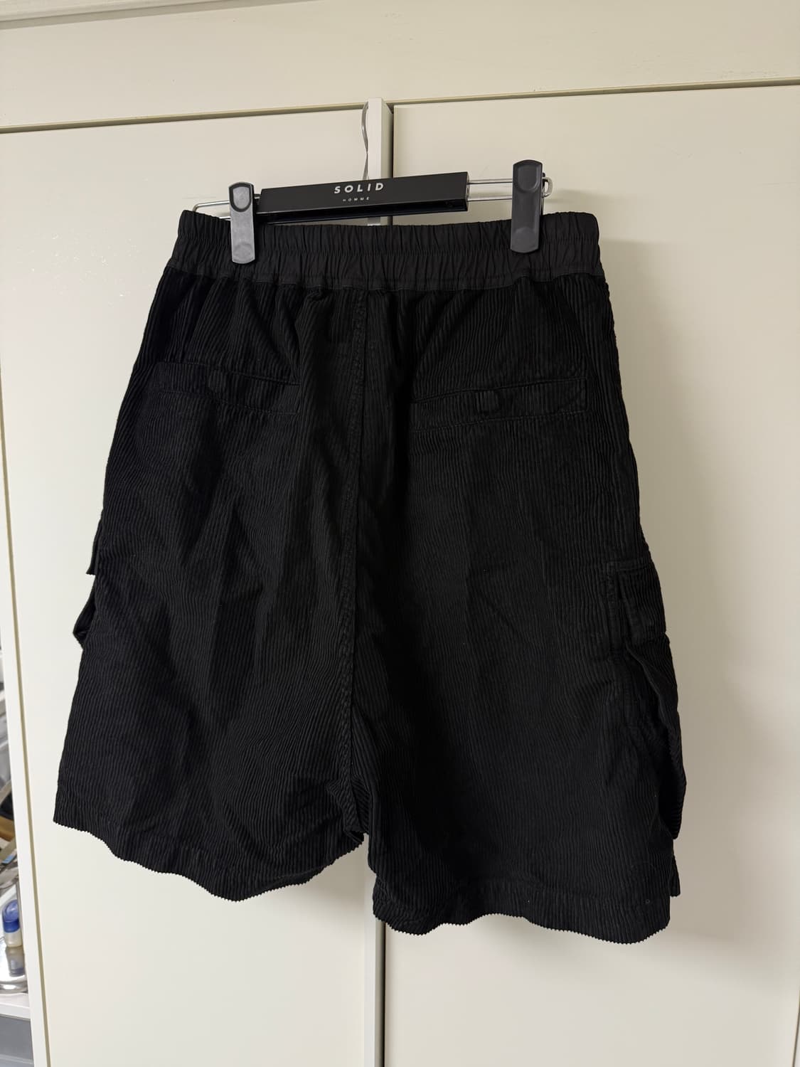 [s] 릭오웬스 코듀로이 쇼츠 팬츠 상품이미지2