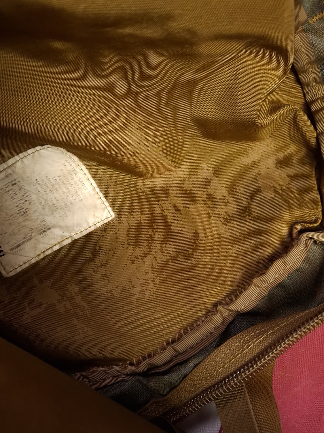 오리지날 미국제조 미해병대 X 아크테릭스 일베 어썰트배낭 상품이미지3