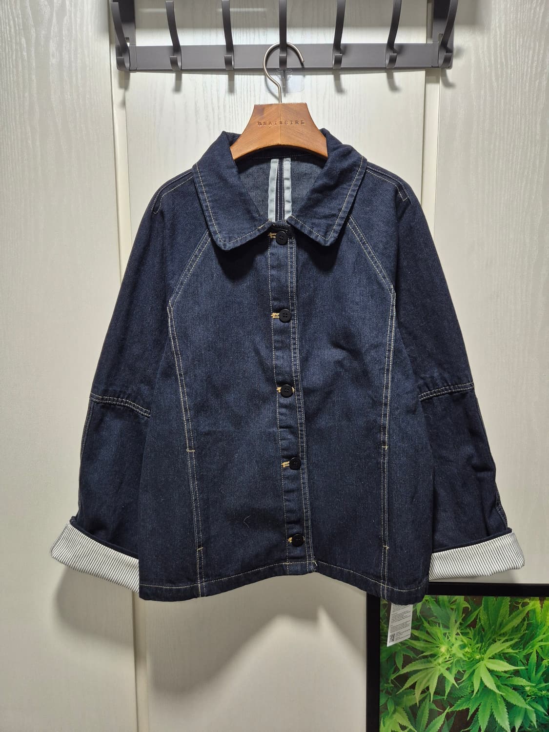 빈티지 데님 자켓 상품이미지1
