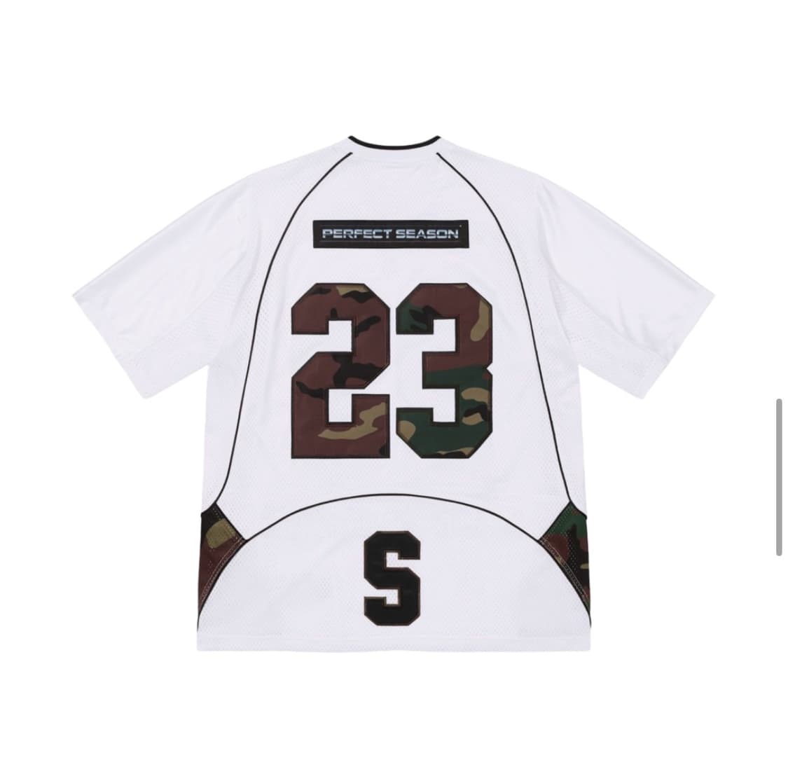 슈프림 퍼펙트 시즌 풋볼 저지 화이트M 상품이미지2