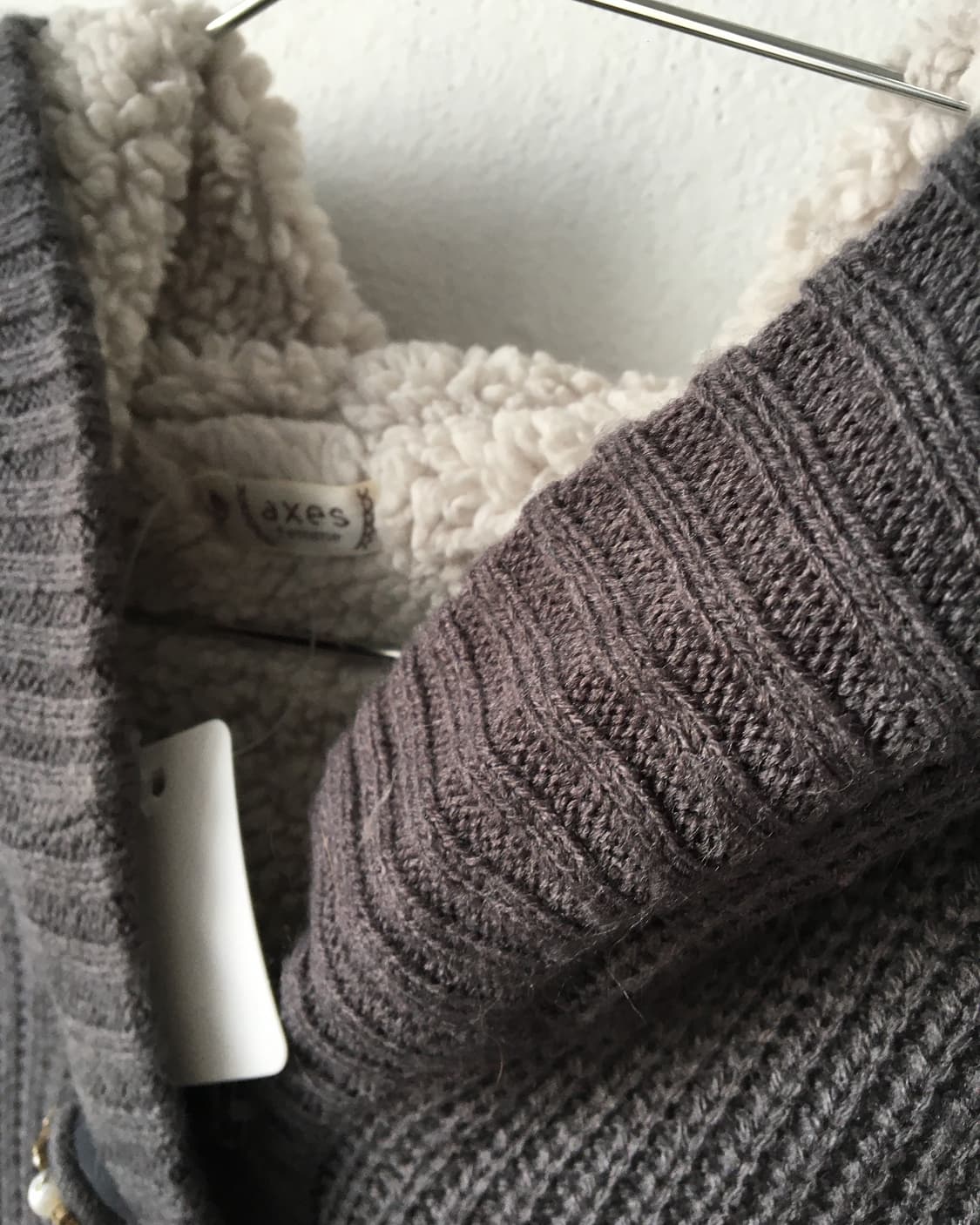 Axes femme hood knit jacket 상품이미지4