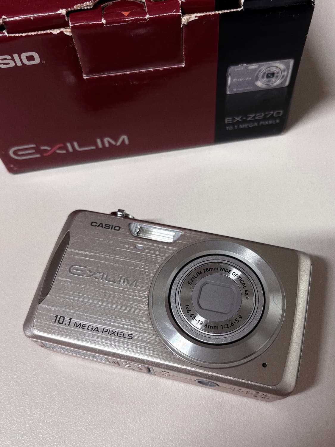 카시오 엑슬림 EX-Z270/CASIO 빈티지 디카📸 상품이미지1