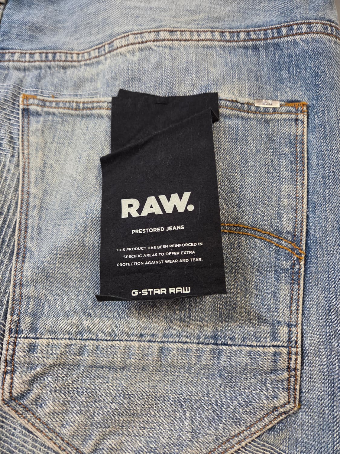 G-STAR RAW 워싱 데님 청바지(W34/L32)택없음) 상품이미지7