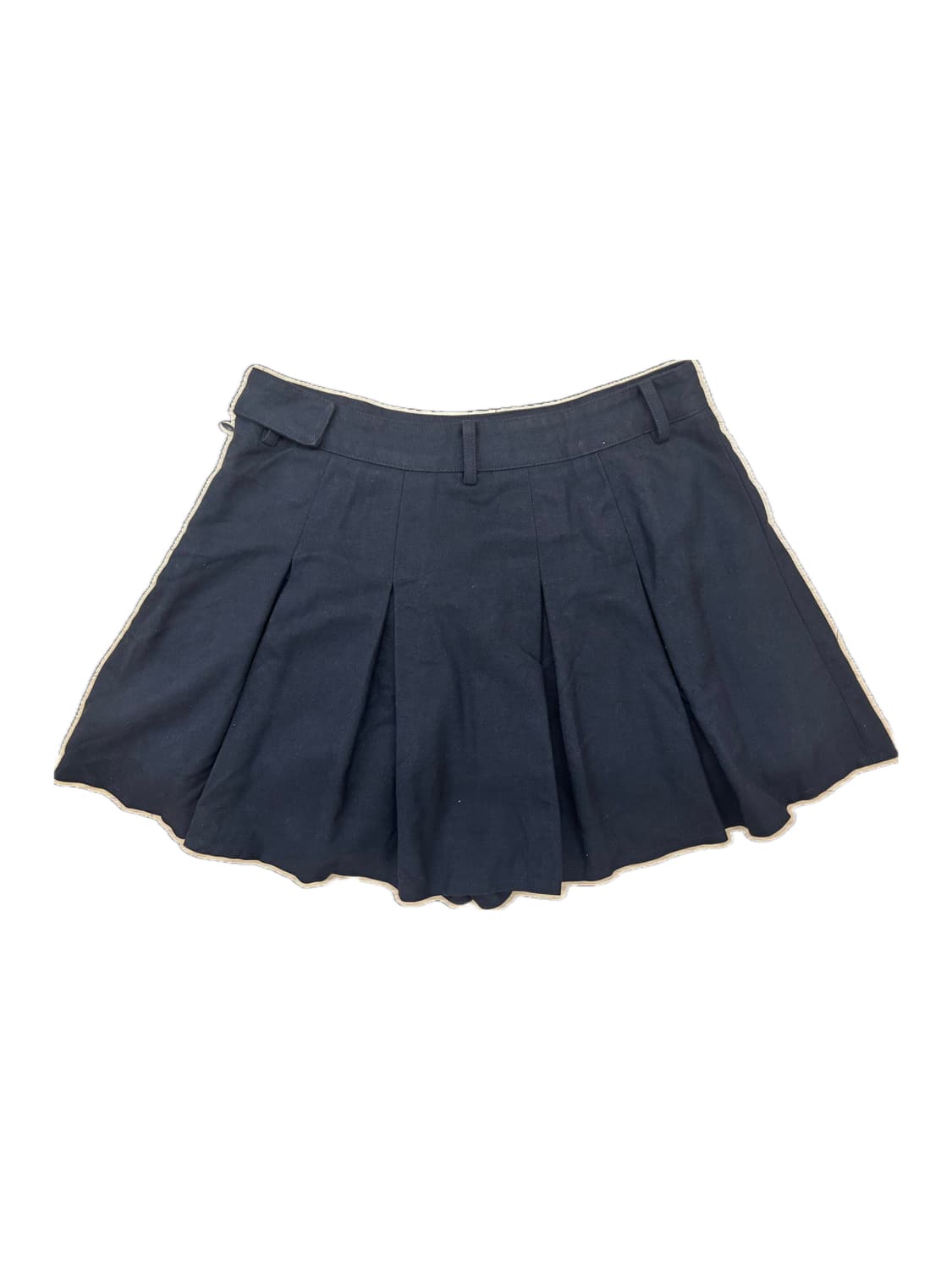 글로니 아이비 IVY 플리츠 스커트 네이비 M 판매 상품이미지3