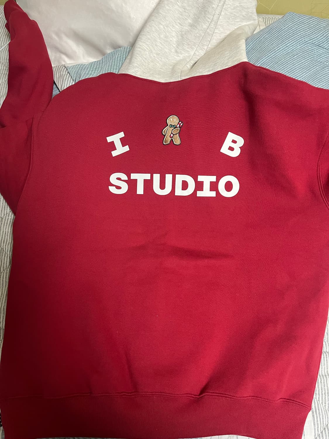 (L) 아이앱스튜디오 크리스마스 후드 상품이미지2