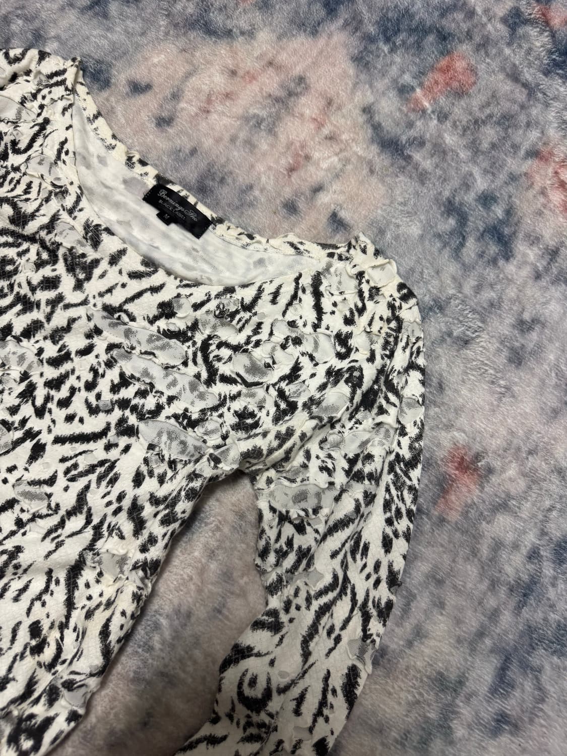 Bernings sho 00s archive white leopard c 상품이미지4