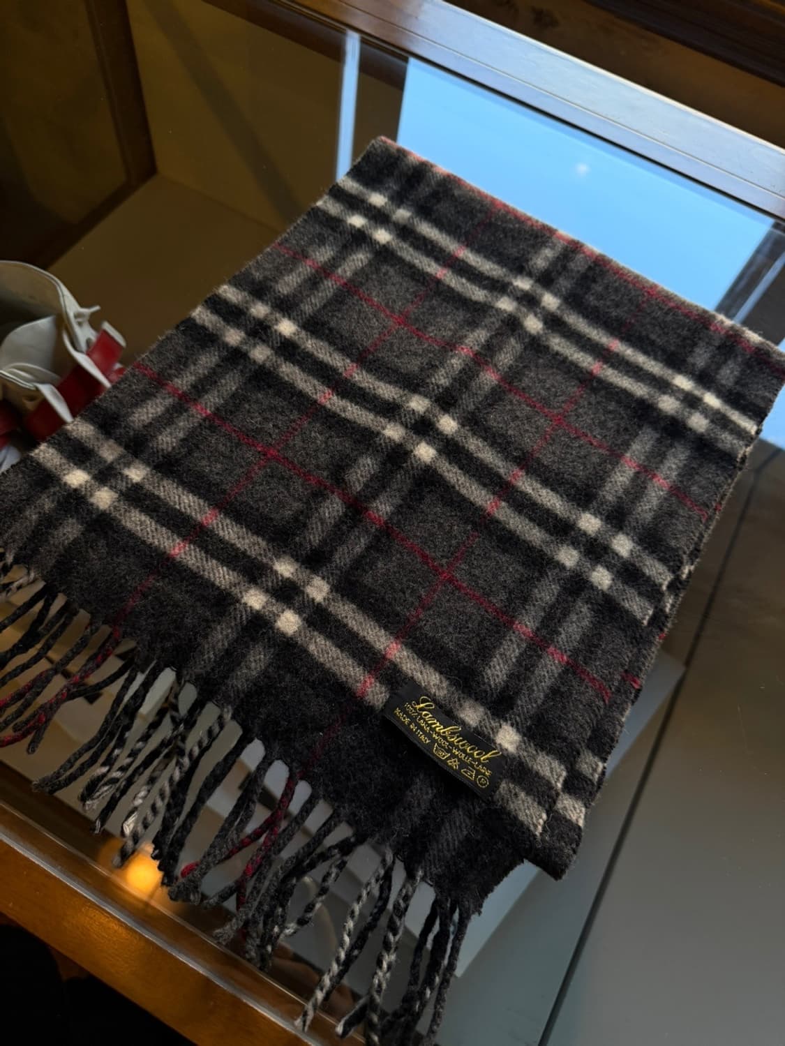 이태리 메이드 램스울 머플러 상품이미지8