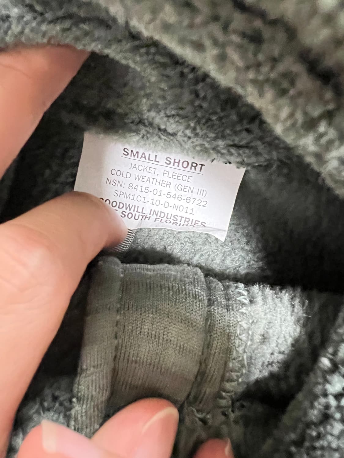 미군 젠3 폴라텍(small short) 상품이미지3