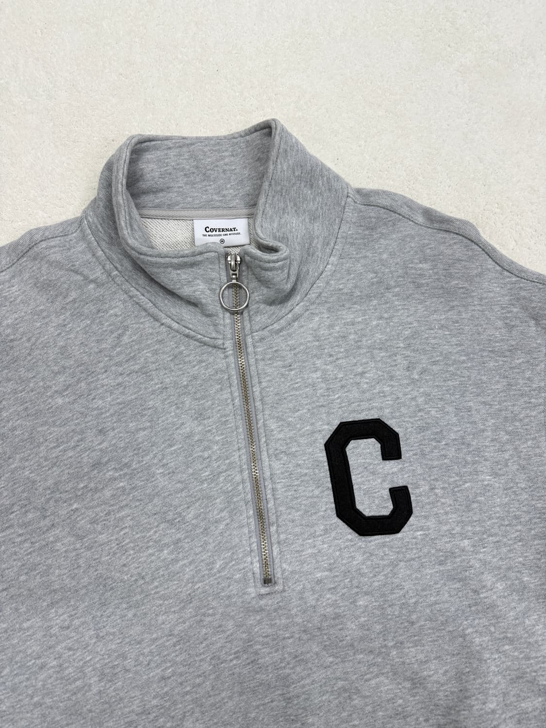 커버낫 반집업 맨투맨 M 상품이미지2