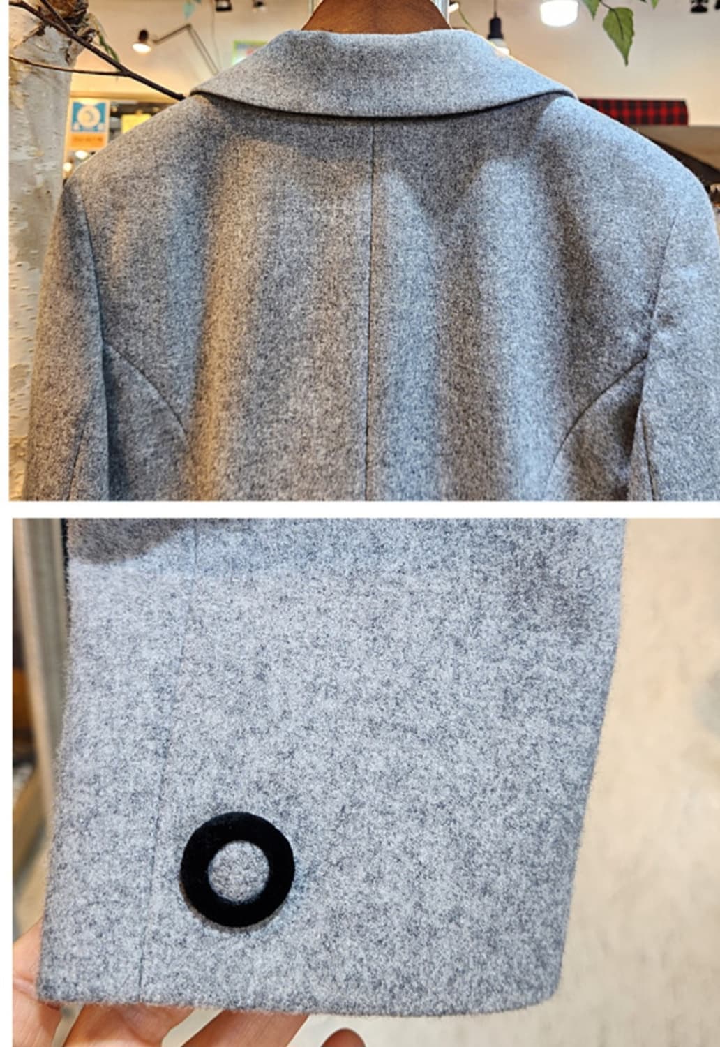 Courreges 꾸레쥬 일본판 울 자켓 + 원피스 셋업 상품이미지5