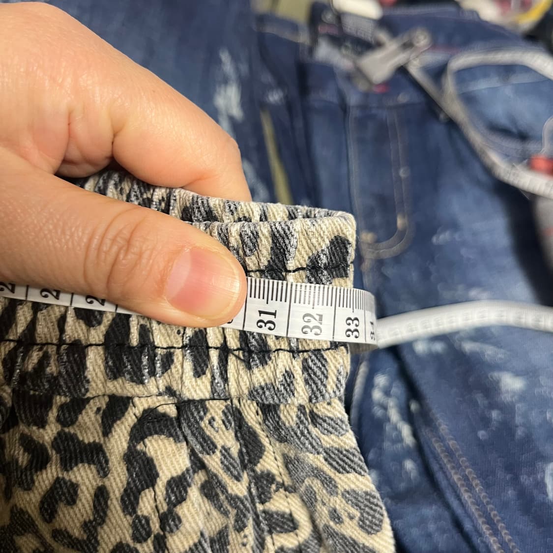 라이프워크  레오파드 호피 와이드 팬츠 상품이미지4