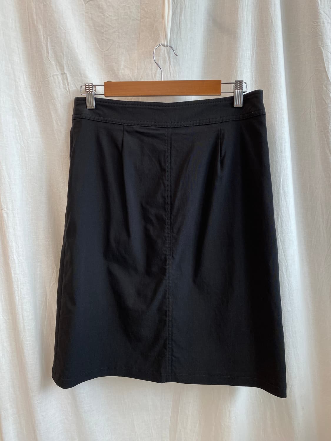 MORGAN 블랙 프론트슬릿 스커트(28-29) 상품이미지2