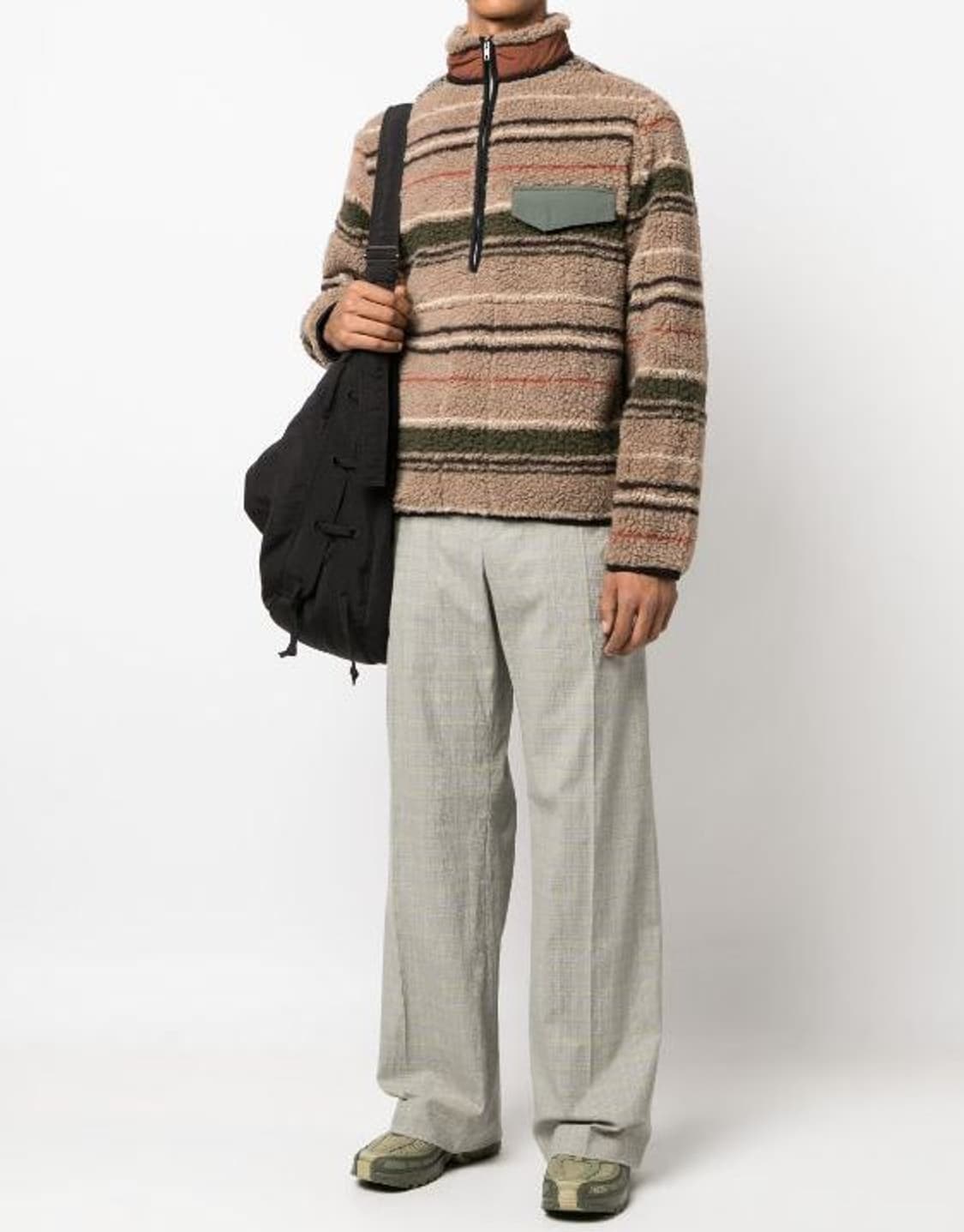 ranra 스트라이프 아노락 XL 상품이미지1