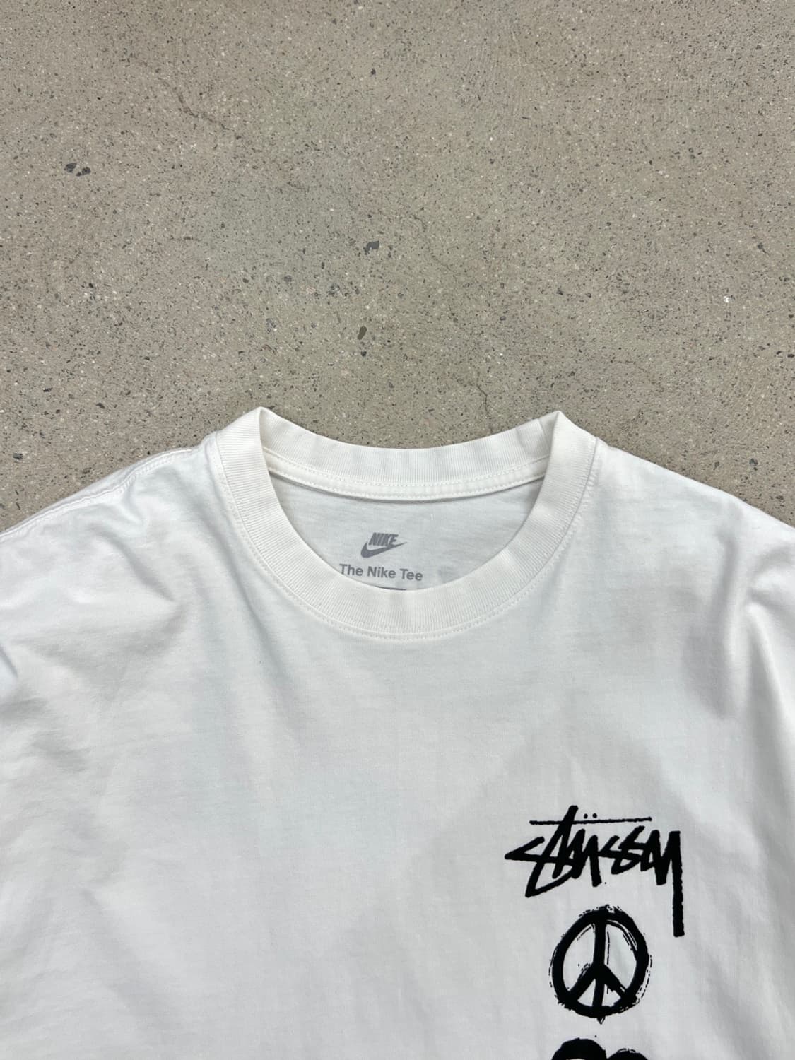 나이키 X 스투시 NRG RA 화이트 반팔 티셔츠 상품이미지7