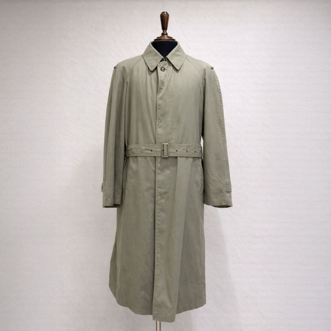 클래식 카키 싱글 트렌치 코트 상품이미지1