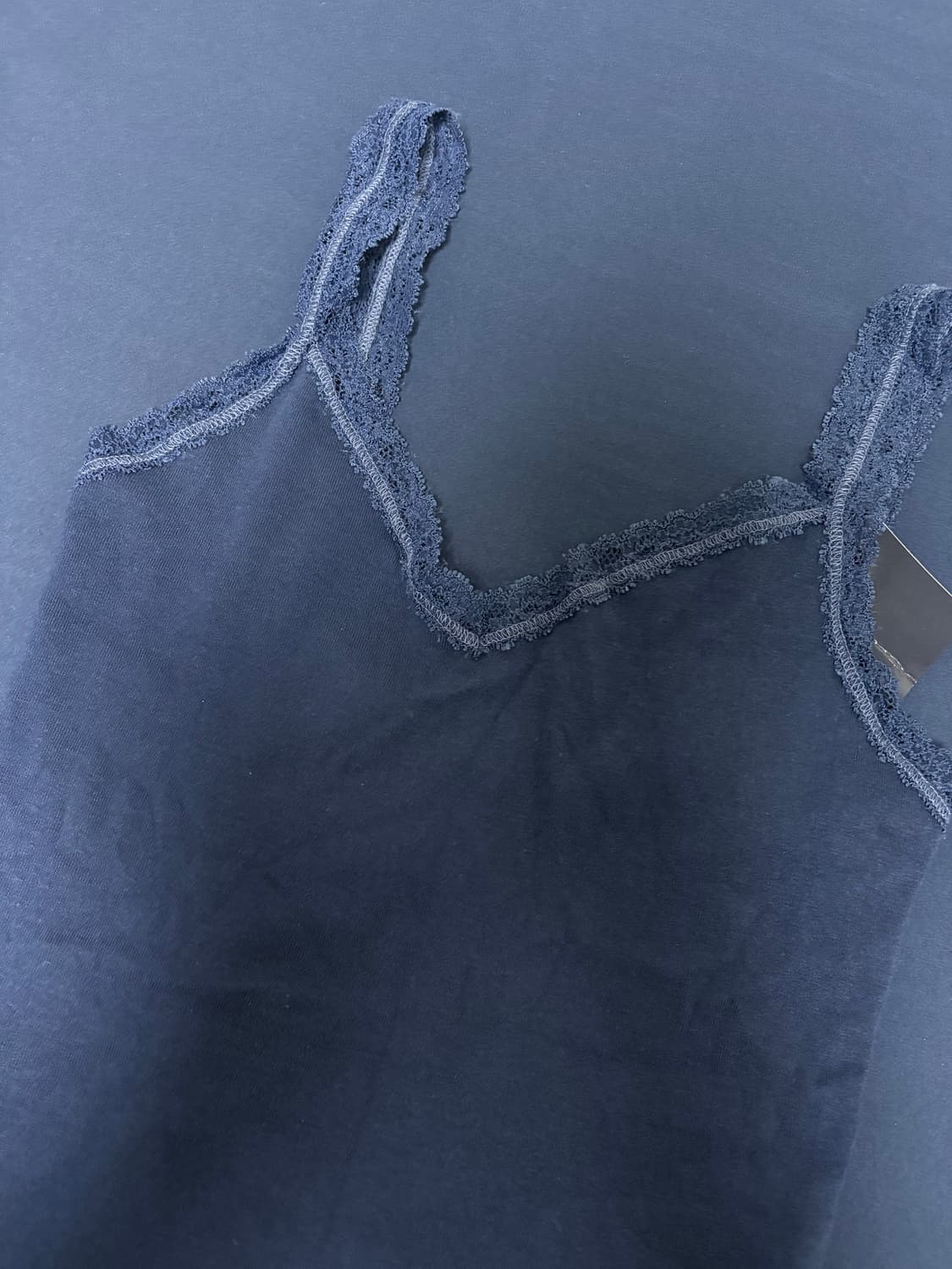 브랜디멜빌 네이비 레이스 나시 상품이미지2