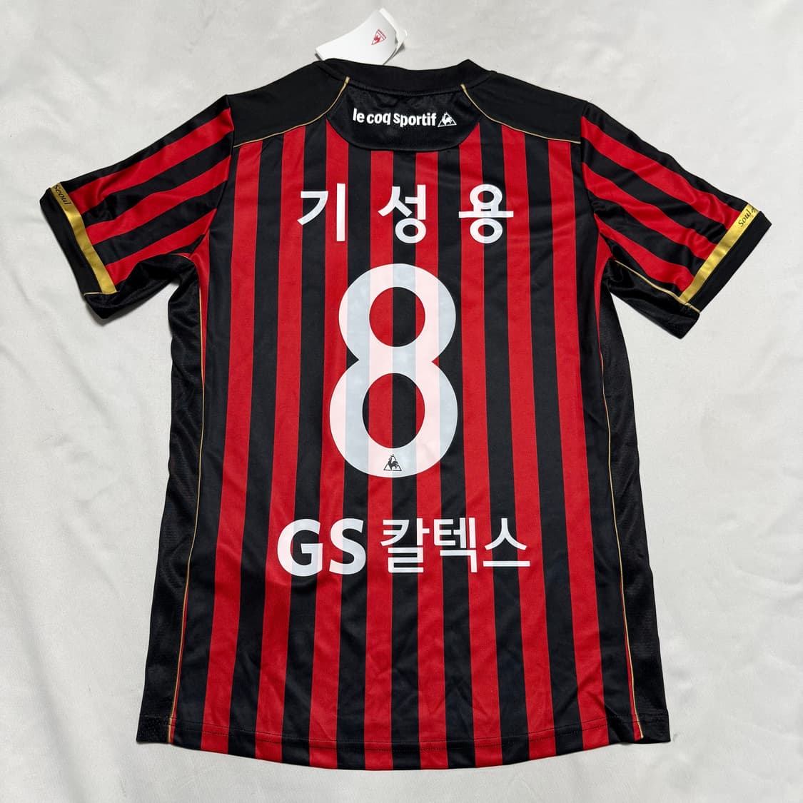 100 새상품 르꼬끄 FC서울 21시즌 유니폼 No.8 기성용 상품이미지2