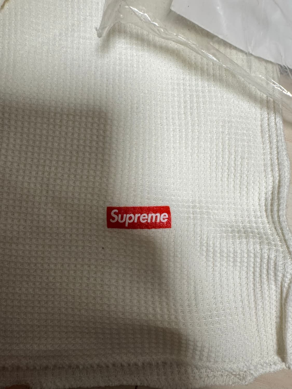 Supreme 슈프림 헤인즈 본즈 써멀 크루 내츄럴 L 상품이미지3