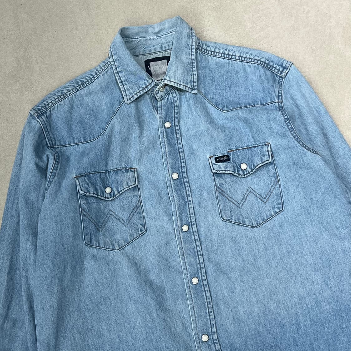 랭글러 워크 데님셔츠 s08978 상품이미지3