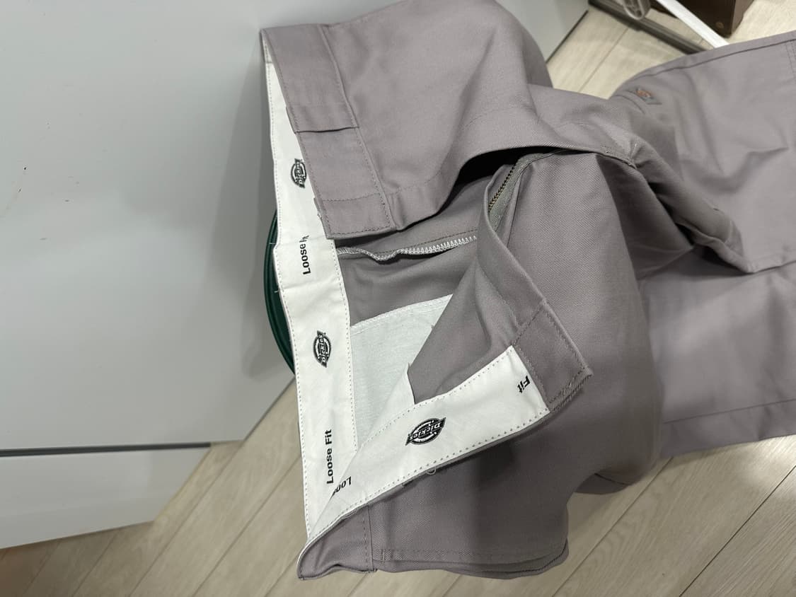 34] 디키즈 루즈핏 더블니 워크팬츠 실버 상품이미지3