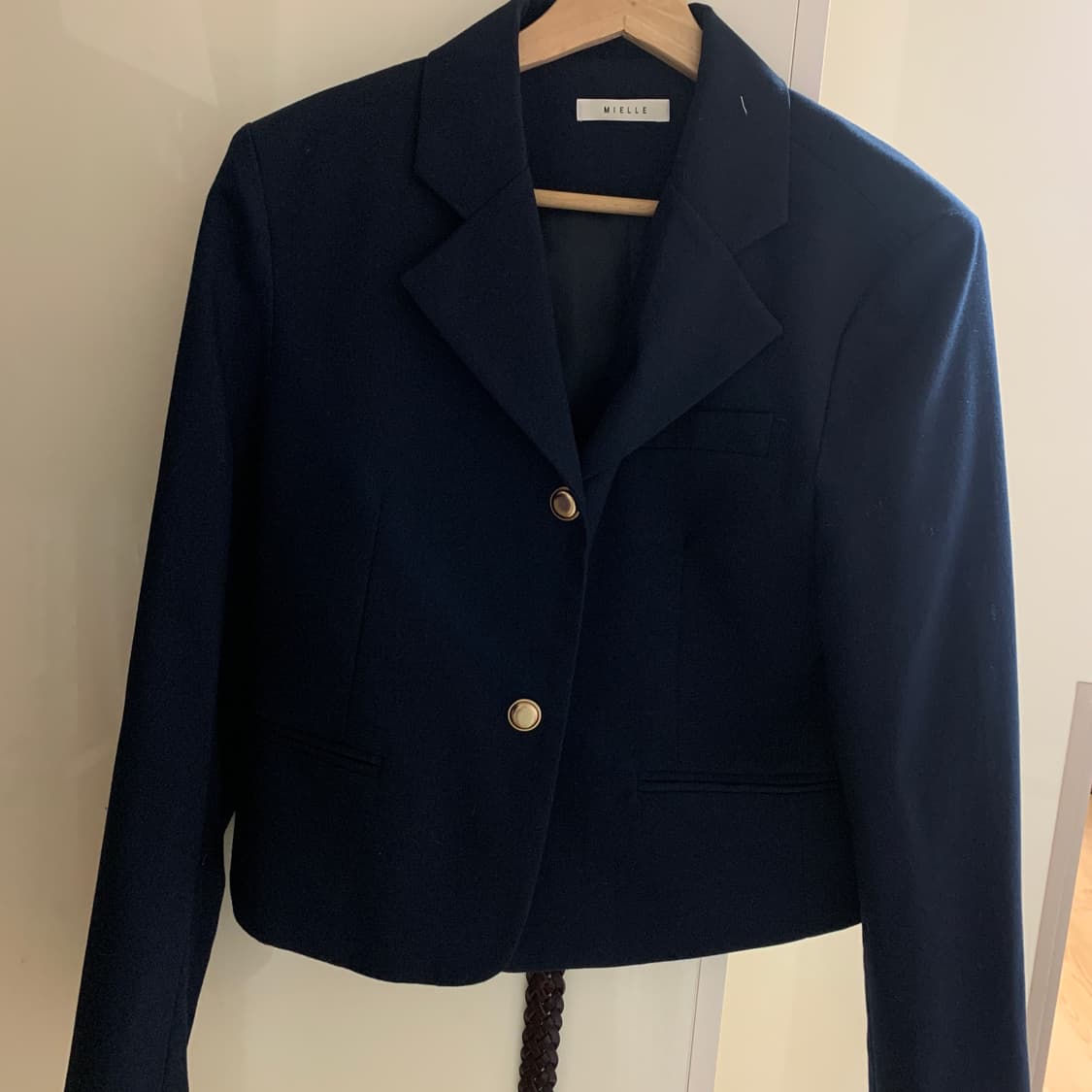 네이비 골드버튼 자켓 상품이미지1