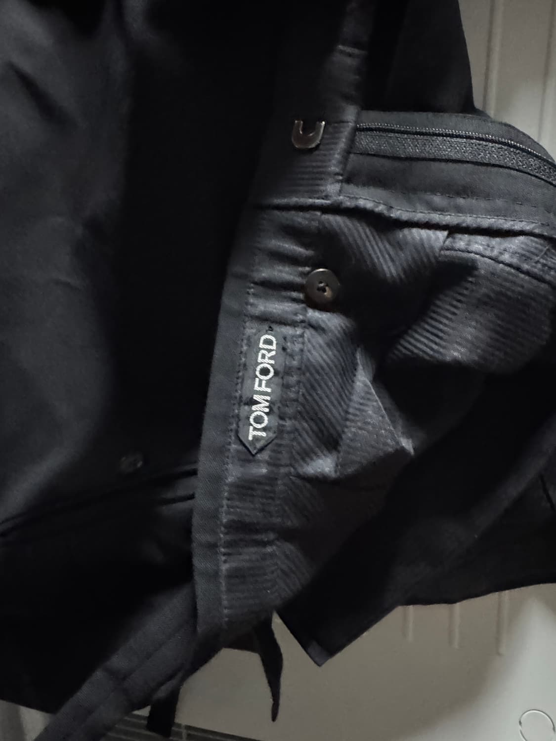 (국문택) 톰포드 캐시미어 투피스 테일러드 수트셋업 46R 상품이미지5