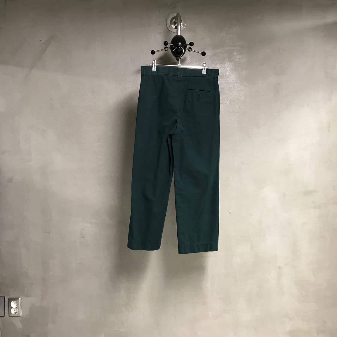 ZUCCA 주카 코튼 팬츠 그린 M 상품이미지5