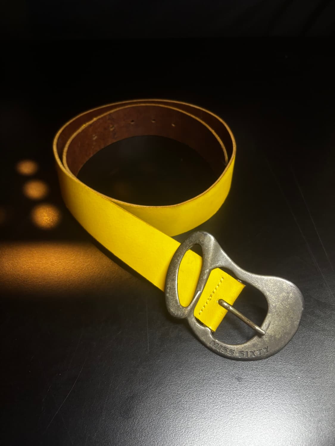 미스 식스티(Miss Sixty) 빈티지 레더 벨트 상품이미지7