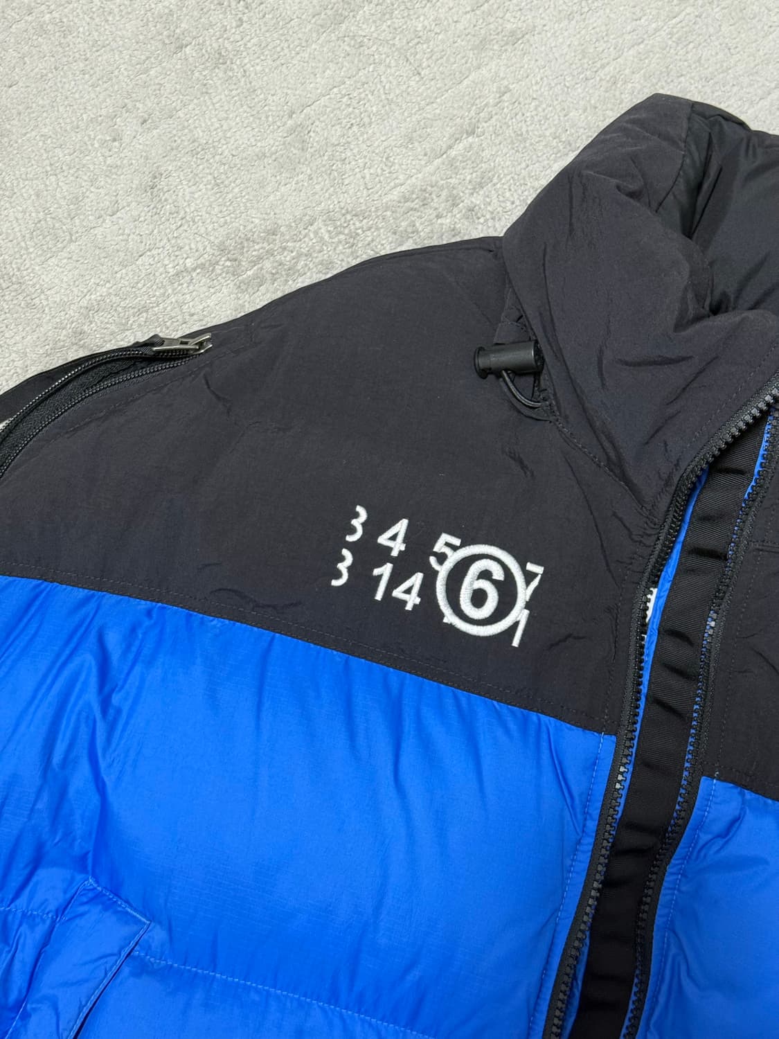 MM6 노스페이스 패딩조끼 블루 S 상품이미지3