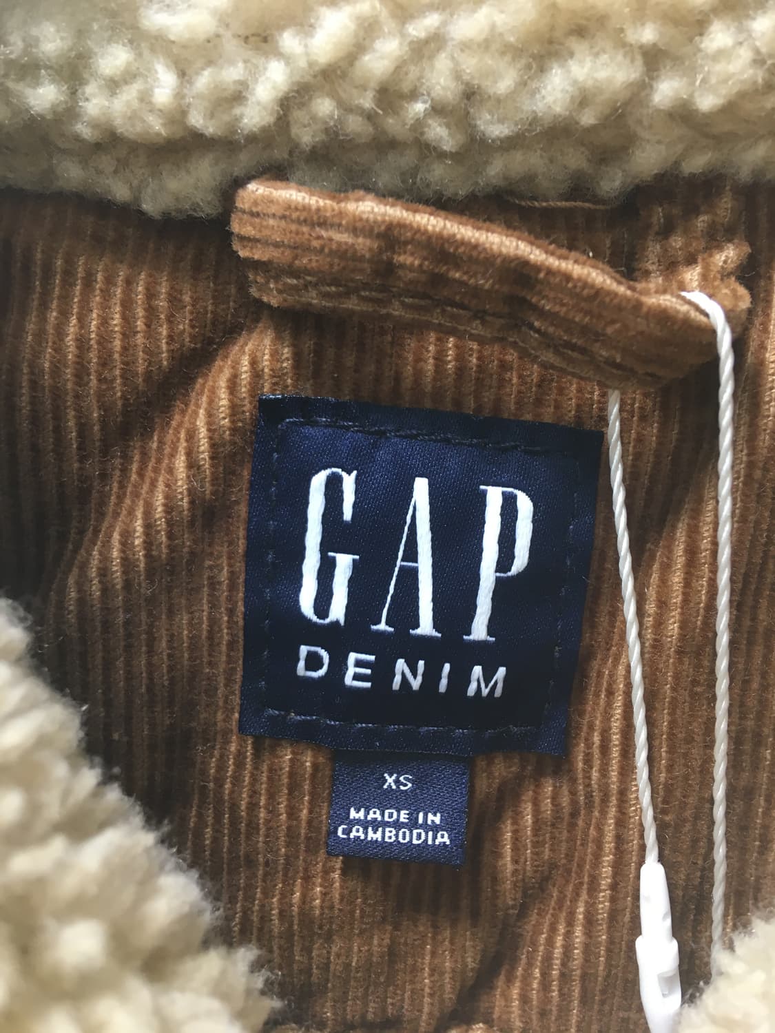 갭(GAP) 코듀로이 양털 자켓 상품이미지3