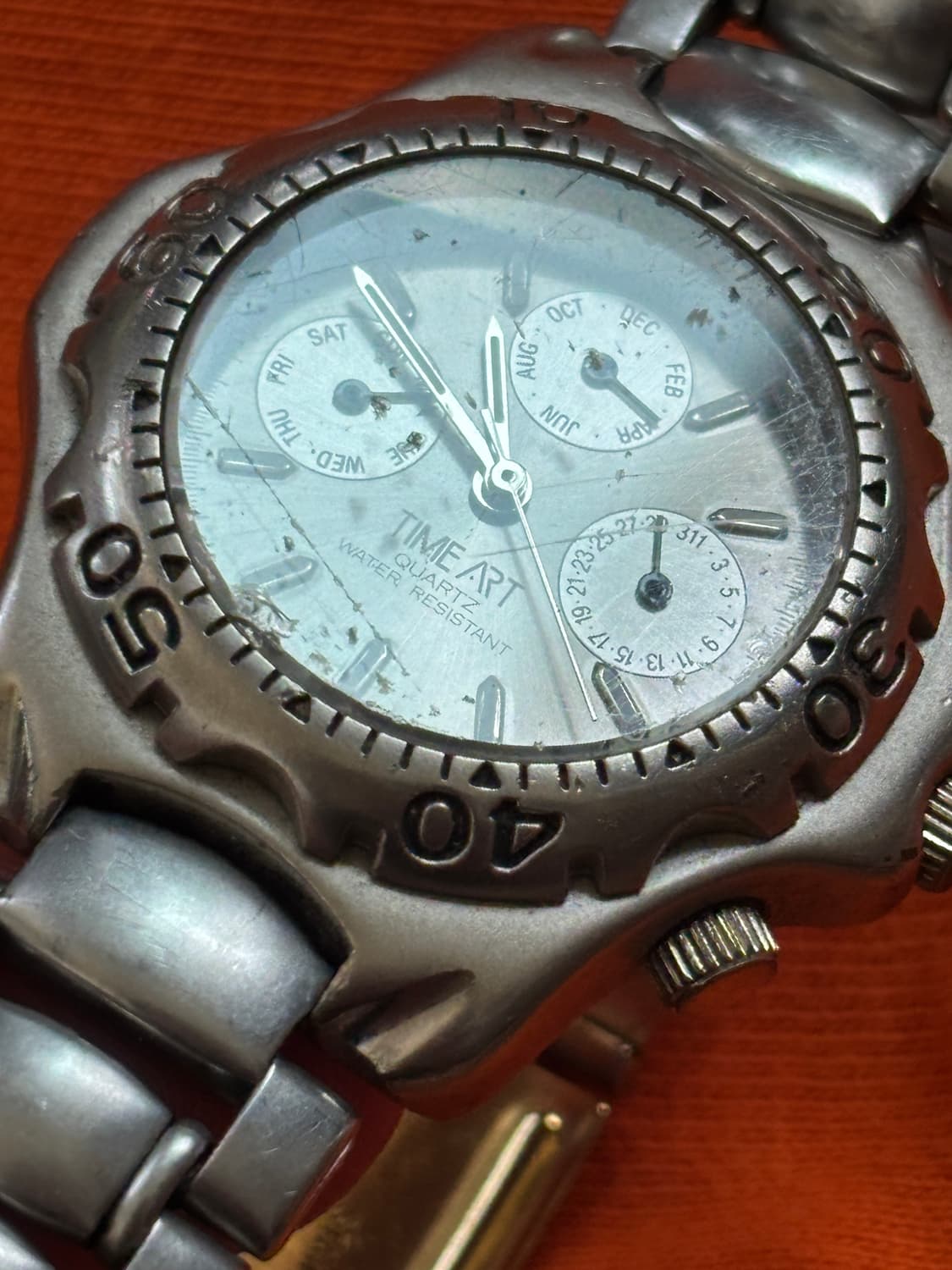 vintage time art metal watch 상품이미지3