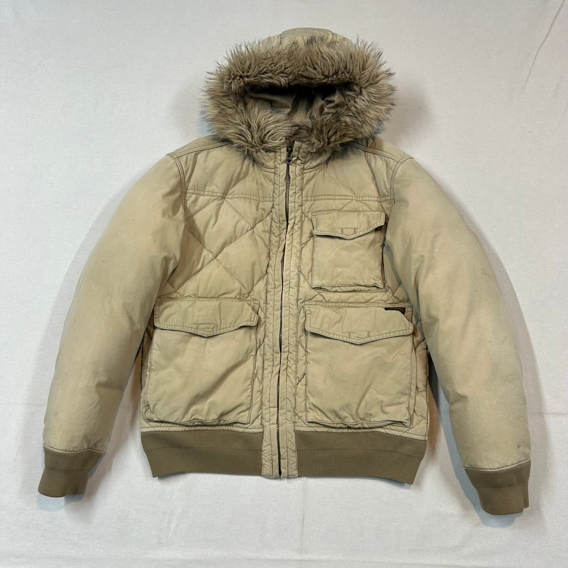 M) 폴로 랄프로렌 오리털 다이아 퀼팅 봄버 자켓 패딩 상품이미지1