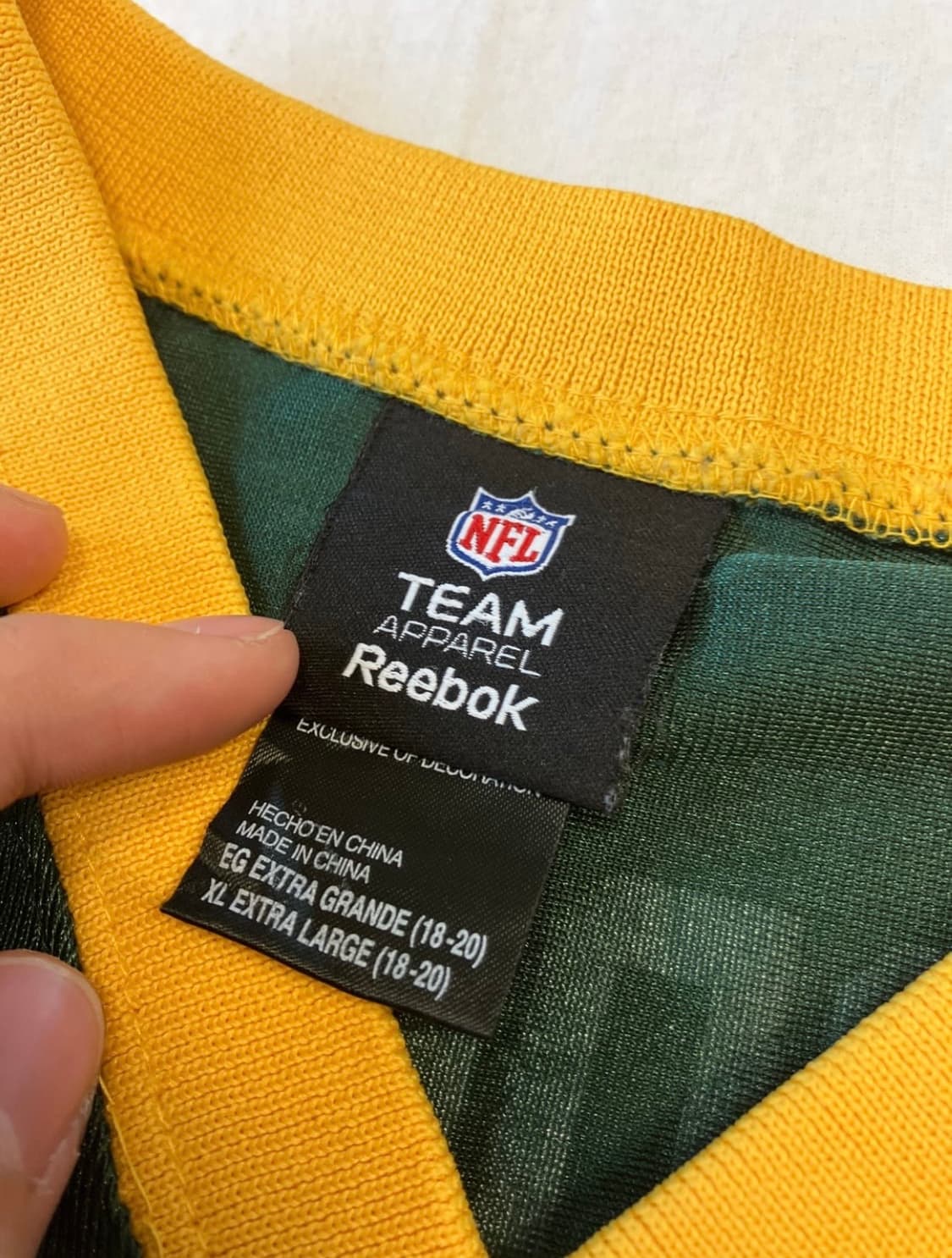 리복 NFL 그린베이 패커스 유니폼 상품이미지6