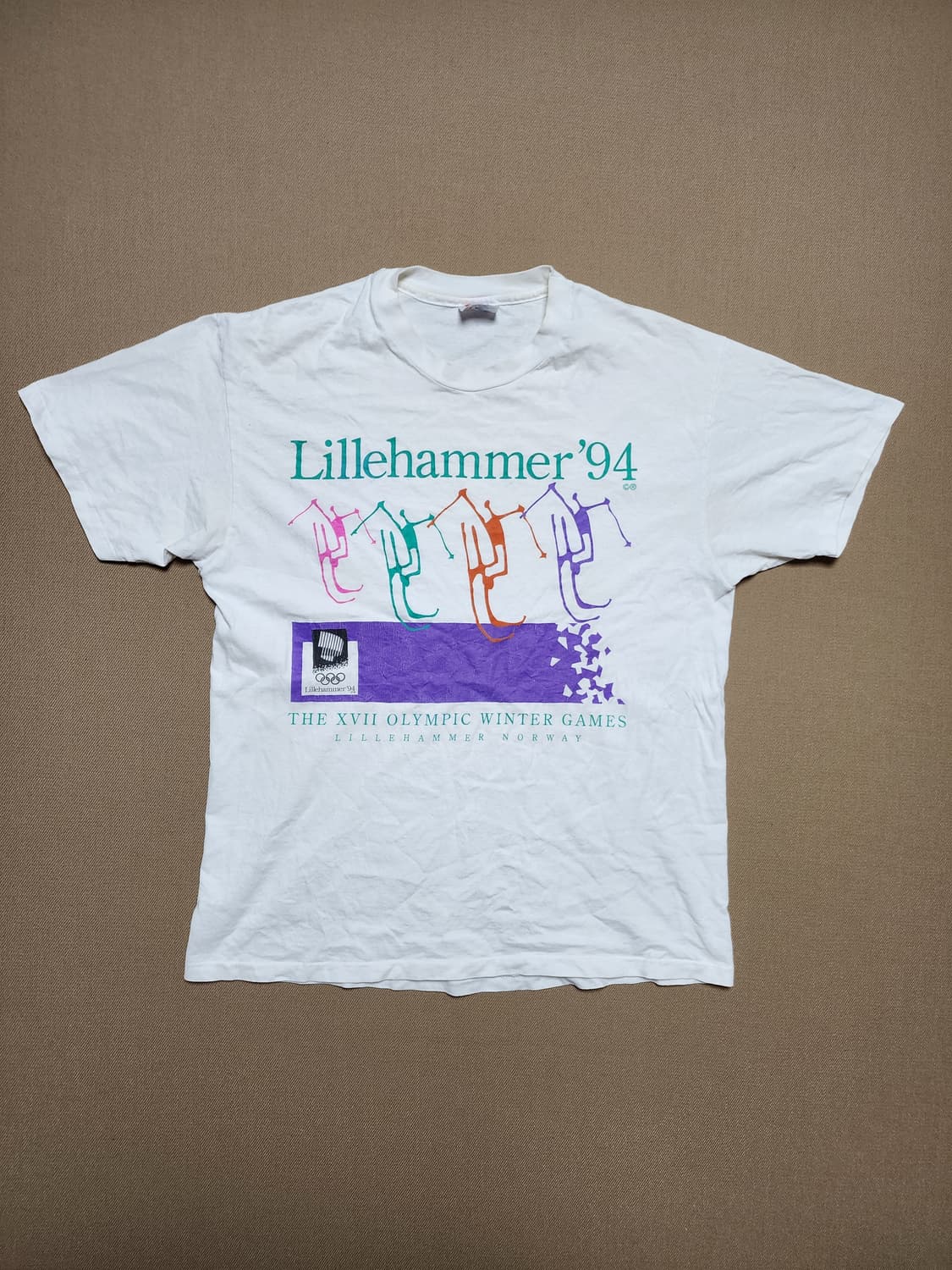 1994 Lillehammer Olympic Vintage T-shirt 상품이미지1