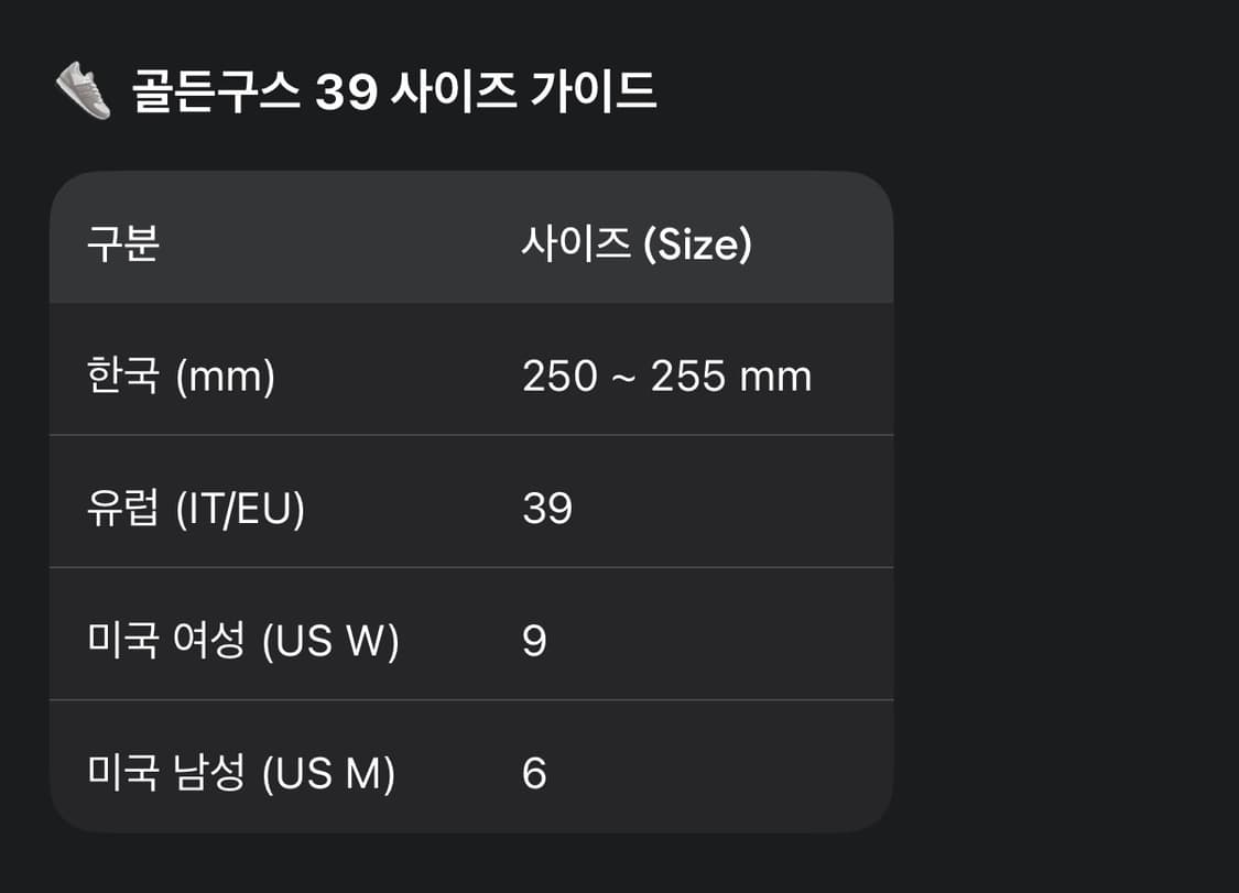 골든구스 화이트골드 스타 스니커즈 39(250~255) 상품이미지9