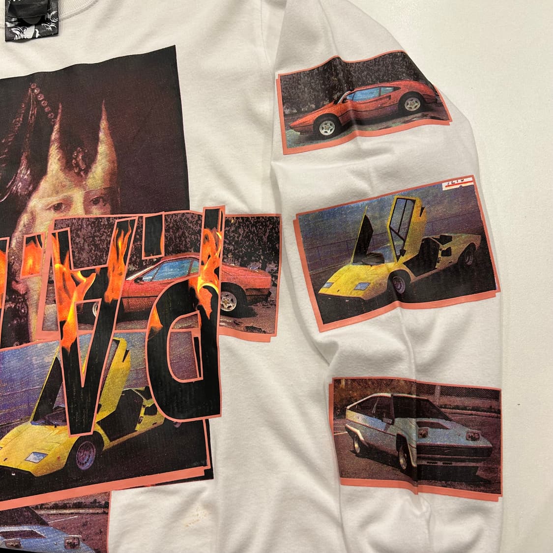 [S] P.A.M. Burning 롱슬리브 티셔츠 화이트 B107 상품이미지4