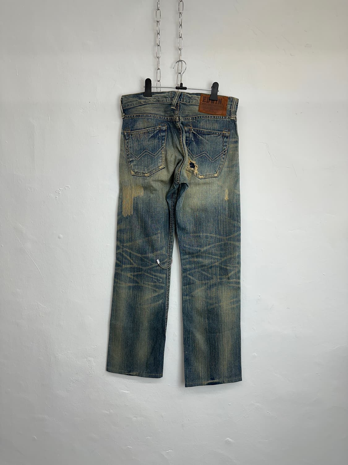Edwin Exclusive Distressed Patchwork Den 상품이미지6