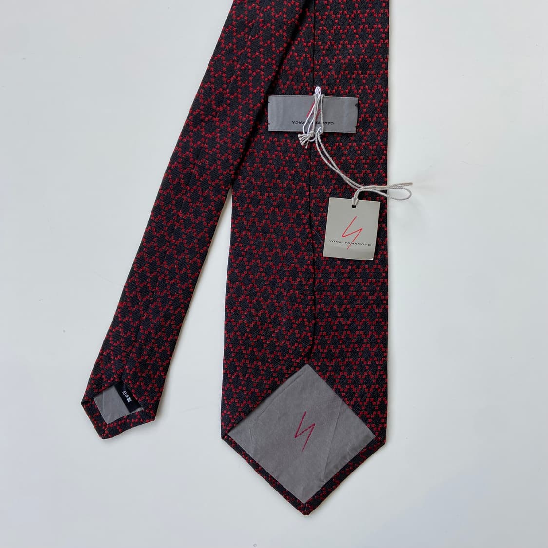 택달린 미사용품 요지야마모토(Yohji Yamamoto) 명품정품넥타이 상품이미지2