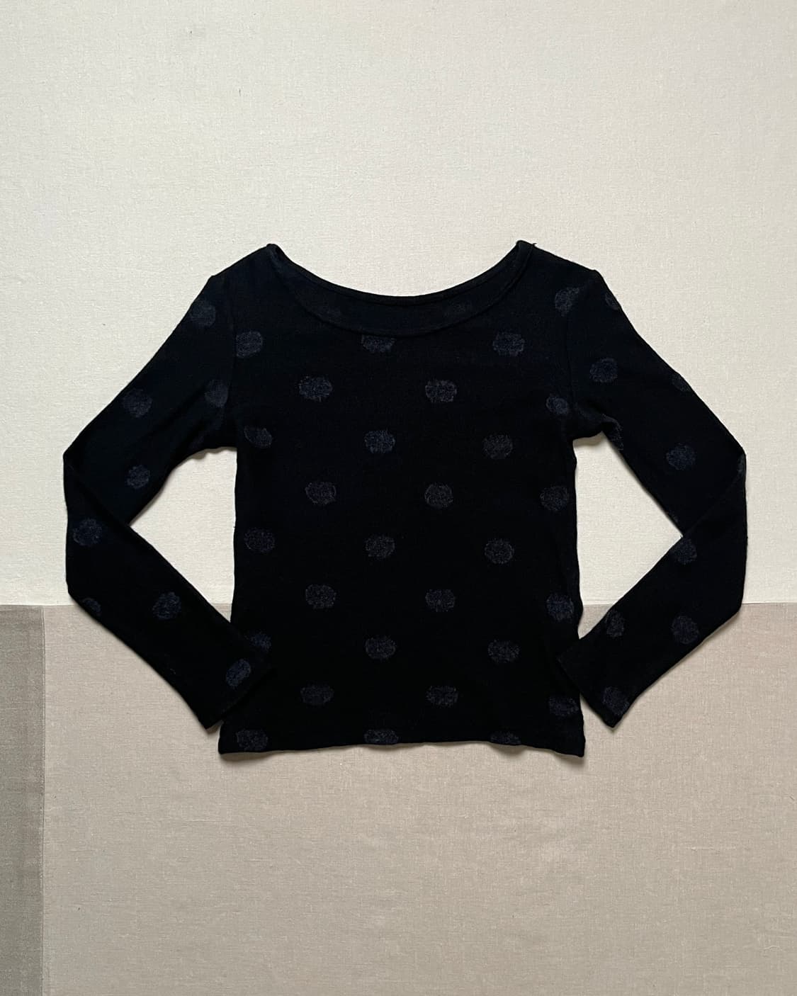 요지야마모토 도트 울 니트 yohji yamamoto noir 상품이미지4